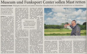 Rettet den letzten Sendemast von Norddeich Radio